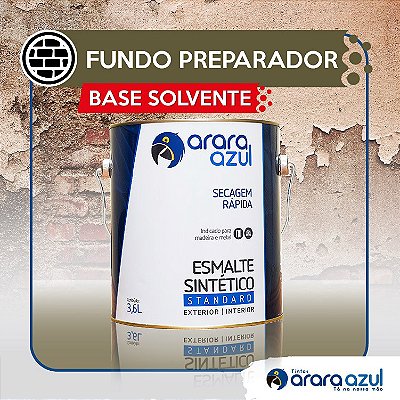 FUNDO PREPARADOR DE PAREDES BASE SOLVENTE ARARA AZUL