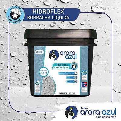 HIDROFLEX BORRACHA LÍQUIDA ARARA AZUL