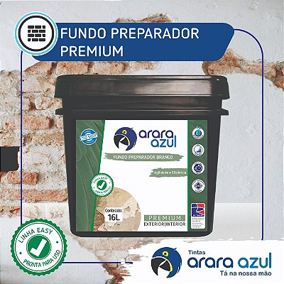 FUNDO PREPARADOR EASY BRANCO ARARA AZUL