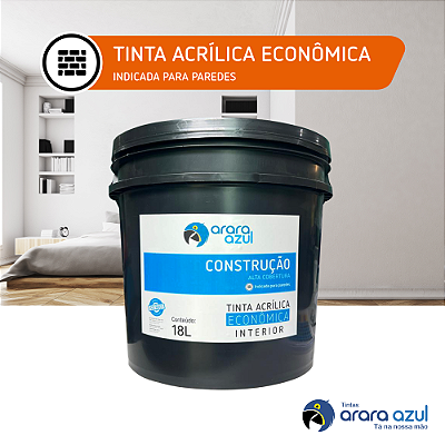 ACRÍLICO CONSTRUÇÃO ARARA AZUL