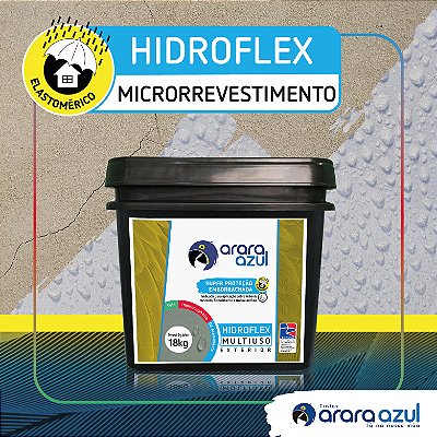 HIDROFLEX MICRORREVESTIMENTO ARARA AZUL