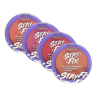 Blush compacto Stay Fix - Ruby Rose