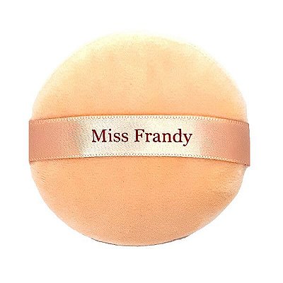 Esponja redonda de veludo para maquiagem - Miss Frandy