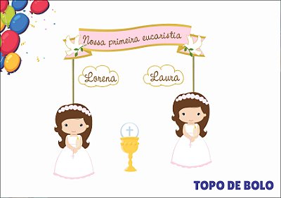 Featured image of post Topo Primeira Eucaristia Png Topo de bolo criado pela emanuela felippi em parceria com a grife do doce