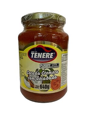 COCADA CREMOSA COM GOIABADA 640g -  DOCES TENÉRE