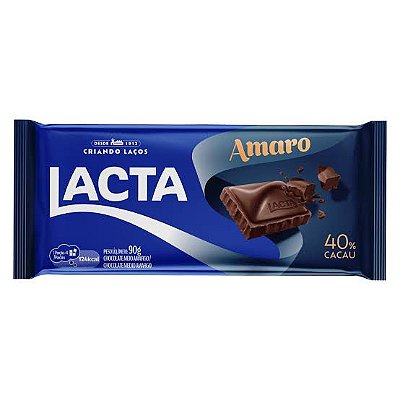 Barra de chocolate 40% Cacau Lacta