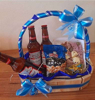 Cesta com Bebidas/ Final da Tarde