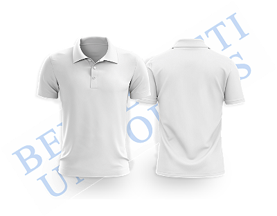 Camisa Polo Piquet - Branca
