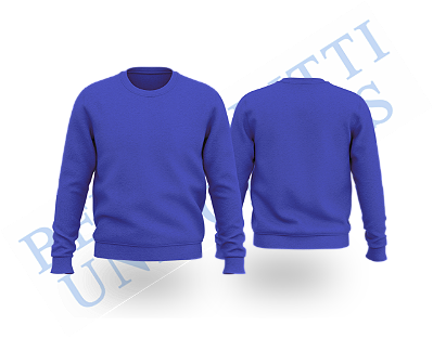 Moletom Gola Careca - Azul Royal