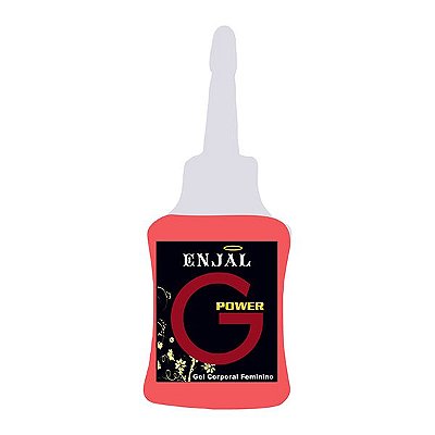 G Power Estimulador Ponto G Feminino 4 Funções 35 ml - Enjal - Ref: 22461