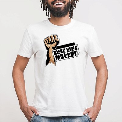 T-Shirt Masculina Km10 Sports Black Lives Matter