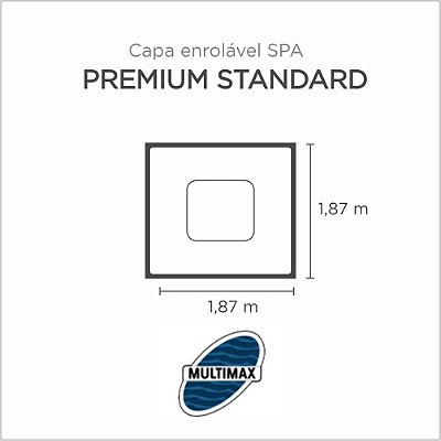 Capa Spa Enrolável Spa Premium Standard Multimax
