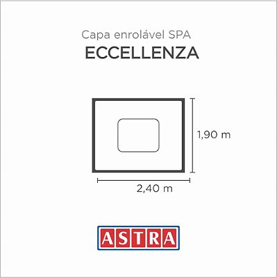 Capa Spa Enrolável Spa Eccellenza - Spa01/Sp01 Astra