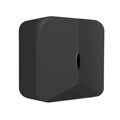 Porta Papel Higiênico Rolão Hígia Preto - Biovis