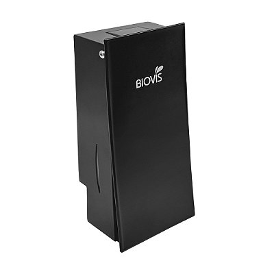 Saboneteira Slim Concept Preta Biovis