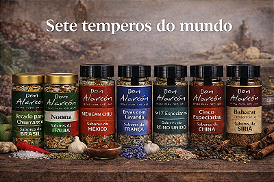 LINHA MIXES DE ESPECIARIAS