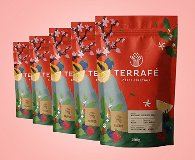 Kit 5un - Café Especial Terrafé - Frutado e Melaço | 200g