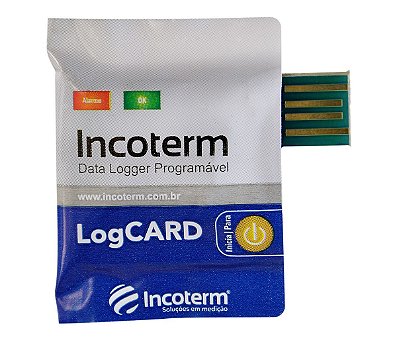 Data Logger Descartável LogCARD Incoterm