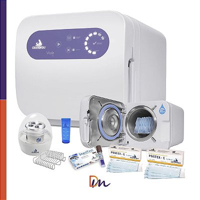 Autoclave Vitale Inox 5 Litros Lilás Bivolt + Mini Incubadora - Cristófoli