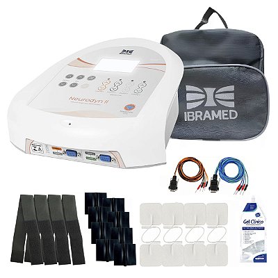 Neurodyn II Canais + Cintas Elásticas + Maleta - Ibramed