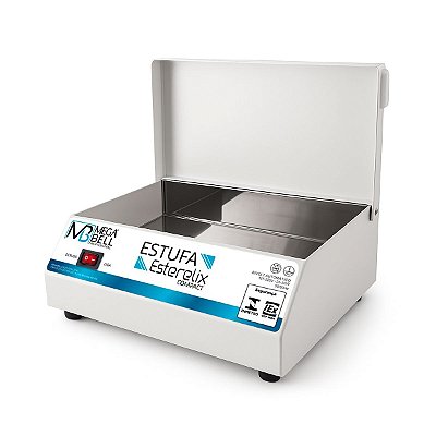 Estufa Esterelix Compact Bivolt Branca - Mega Bell