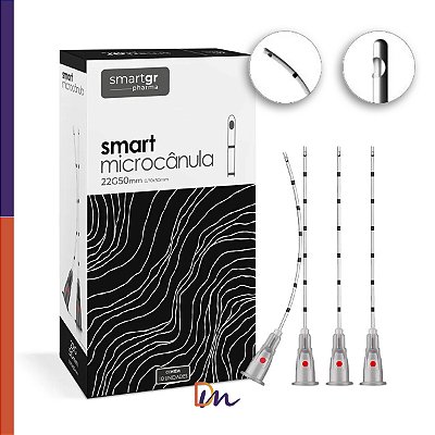 Smart Microcânula 22G X 50mm Caixa Com 10 Unidades - Smart Gr