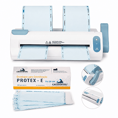 Seladora Para Selagem De Embalagens 30 Cm Bivolt + Envelopes - Cristofoli