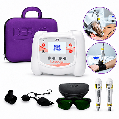 Laserpulse + Probe P3 660nm + P5 904 nm + Bolsa de Transporte - Ibramed