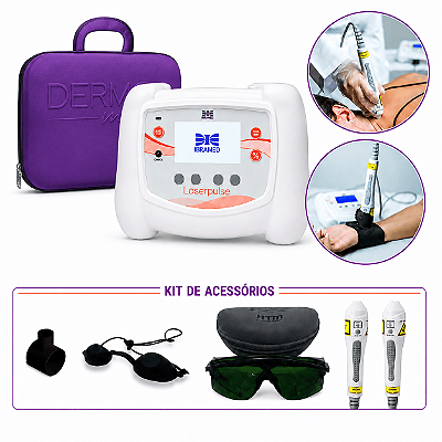 Laserpulse + Probe P3 660nm + P5 904 nm + Bolsa de Transporte - Ibramed