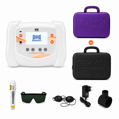 Laserpulse Laser Terapêutico + Probe P3 660nm + Bolsa de Transporte - Ibramed