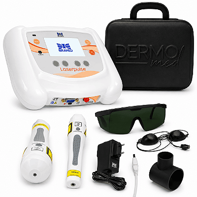 Laserpulse Laser Terapêutico + Probe P3 660nm + Bolsa de Transporte - Ibramed