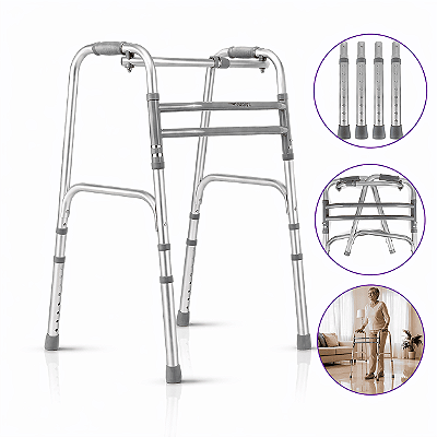 Andador Articulado 3 Barras Até 135 Kg - Hidrolight