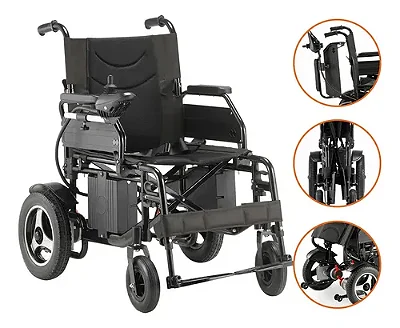 Cadeira de Rodas Motorizada Modelo D800 Até 120 Kg - Dellamed