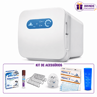 Autoclave Vitale Class 21L Inox Bivolt + Acessórios - Cristófoli
