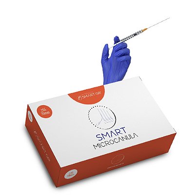 Smart Microcânula 25G x 70mm Caixa Com 10 Unidades - Smart Gr