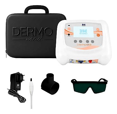 Novo Laserpulse Portable Fotobiomodulação Portátil + Maleta - Ibramed