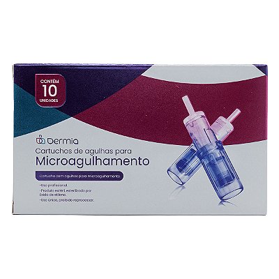 Cartucho Encaixe Universal 36 pontas 10 unidades - Dermia