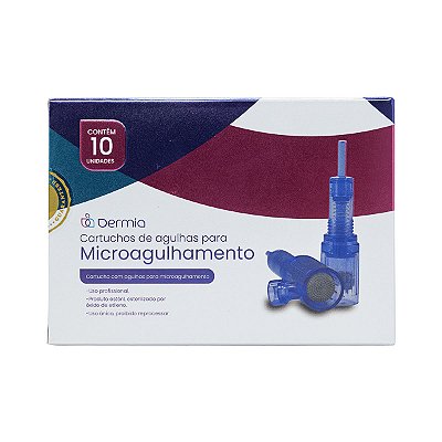 Cartucho Encaixe Rosca 36 pontas 10 unidades - Dermia