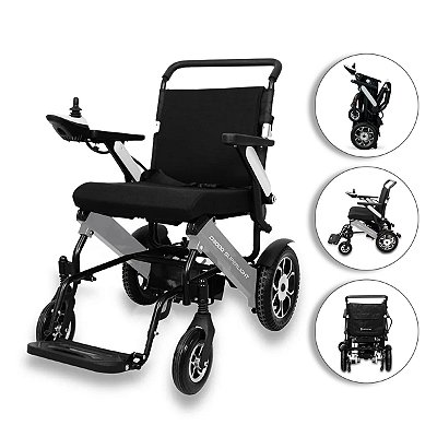 Cadeira de Rodas Motorizada D3000 Super Light Até 120 Kg - Dellamed