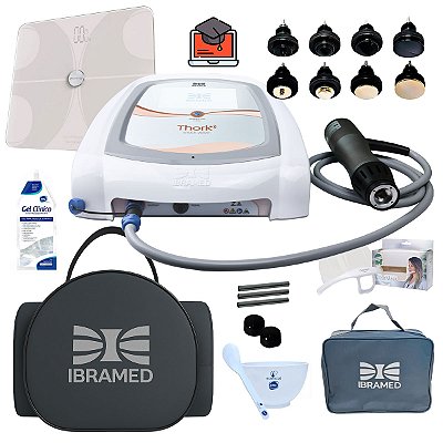 Novo Thork Ondas De Choque Wave Com 1 Aplicador + Balança  + Bolsa Ibramed