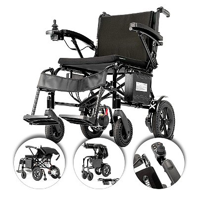 Cadeira De Rodas Motorizada X-Lite Até 120Kg Power Lite