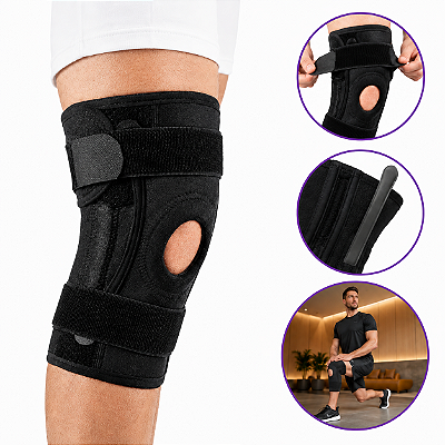 Joelheira Relieve Ajustável Tamanho Único Unissex - Hidrolight
