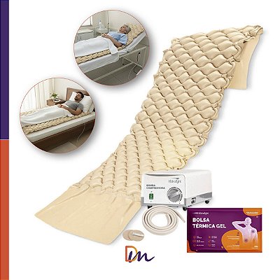 Kit Colchão Pneumático + Bolsa Térmica - Hidrolight