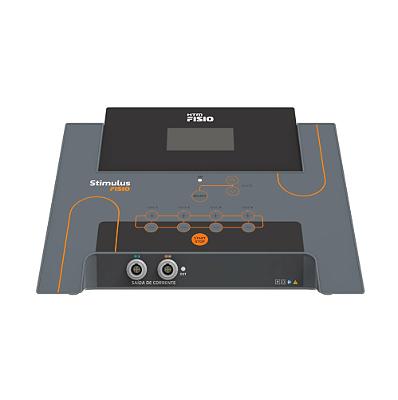 Novo Stimulus Fisio 4 Canais - Eletroestimulador Muscular Eletrônica - Htm