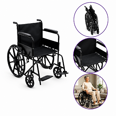 Cadeira de Rodas S90 Senior Care - Supermedy