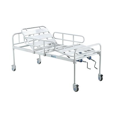 Cama Hospitalar 2 Movimentos Manual Até 180kg DX2 Dellamed Embalagem Danificada - OUTLET