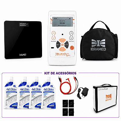 Neurodyn Portable System 2 Canais Com 5 Correntes - Ibramed