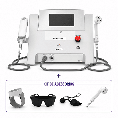 Kit Fluence Maxx Alta Tecnologia + Cluster Led Azul Com Laser Vermelho - HTM