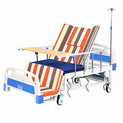 Cama Hospitalar Manual com 4 Movimentos Até 250Kg - Longevitech