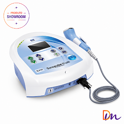 Sonopulse III 1 E 3MHZ Azul Aparelho de Ultrassom - Ibramed - Showroom